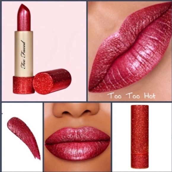 Too Faced Metallic Sparkle Lipstick 💄 - Picture 2 of 4